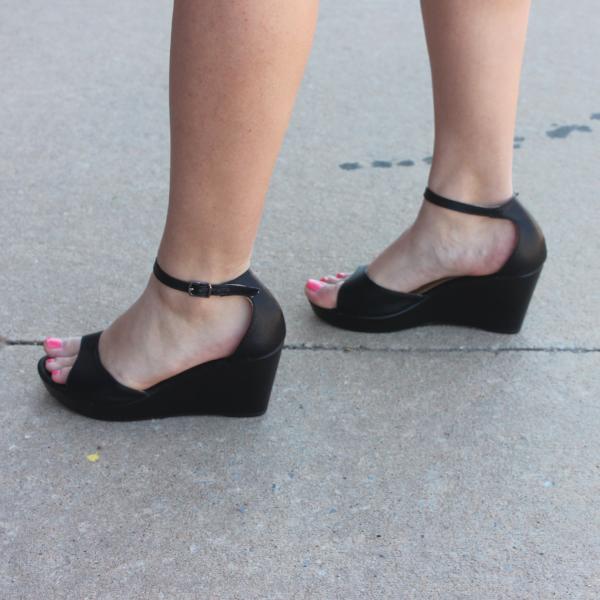 Open Toe Platform Sandal - Blaser Bling 