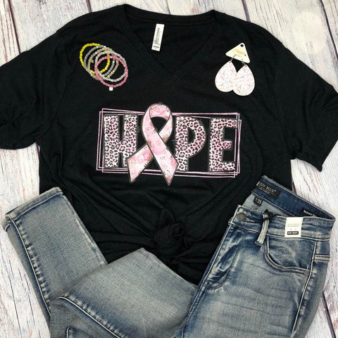 Breast Cancer Awareness Tee - Blaser Bling 