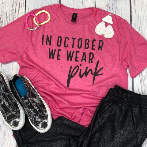 We Wear Pink in October - Blaser Bling 