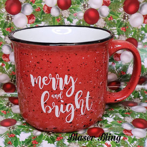 Merry & Bright Campfire Mug - Blaser Bling 