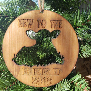 Stained Wooden ornaments - Blaser Bling 