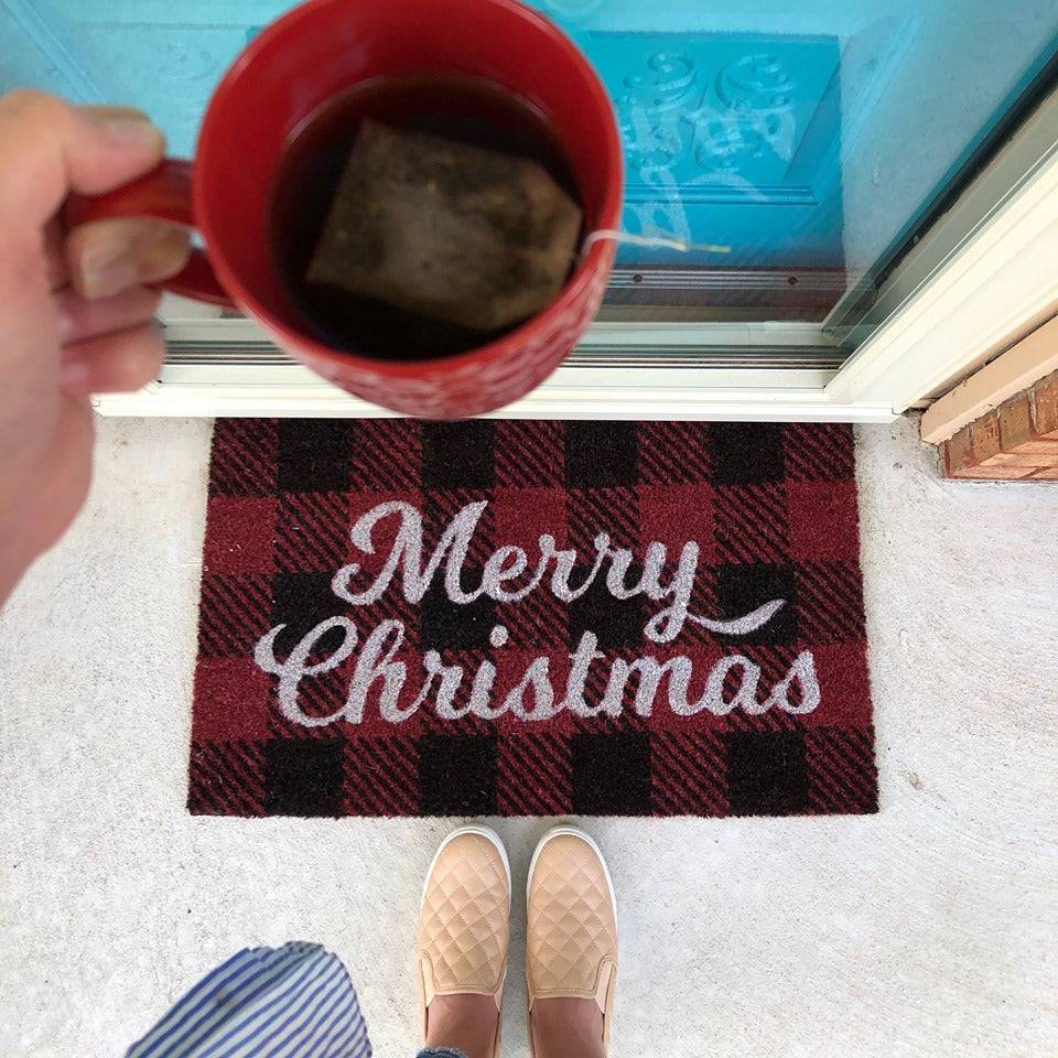 Merry Christmas Doormat - Blaser Bling 