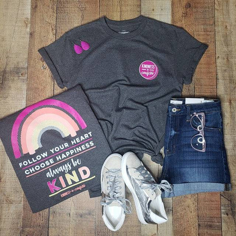 Follow Your Heart Tee - Blaser Bling 