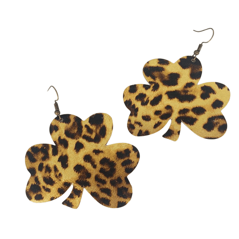 Leopard Shamrocks - Blaser Bling 